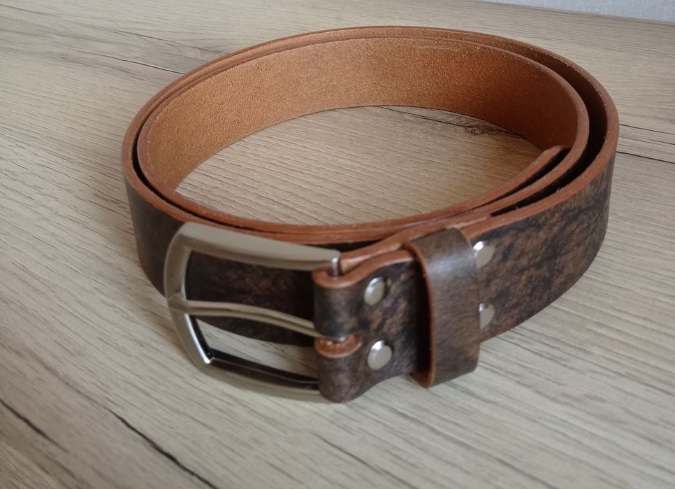 Ремень кожаный ручная работа