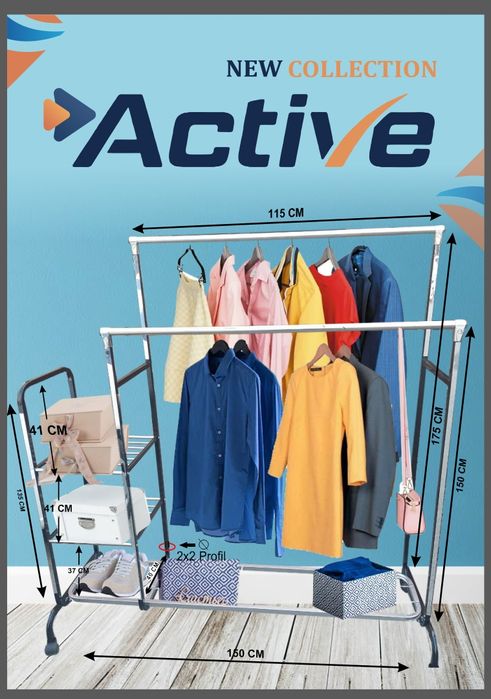 Активе сушилка для белья гардироба вешалка качества 100% продажа оптом