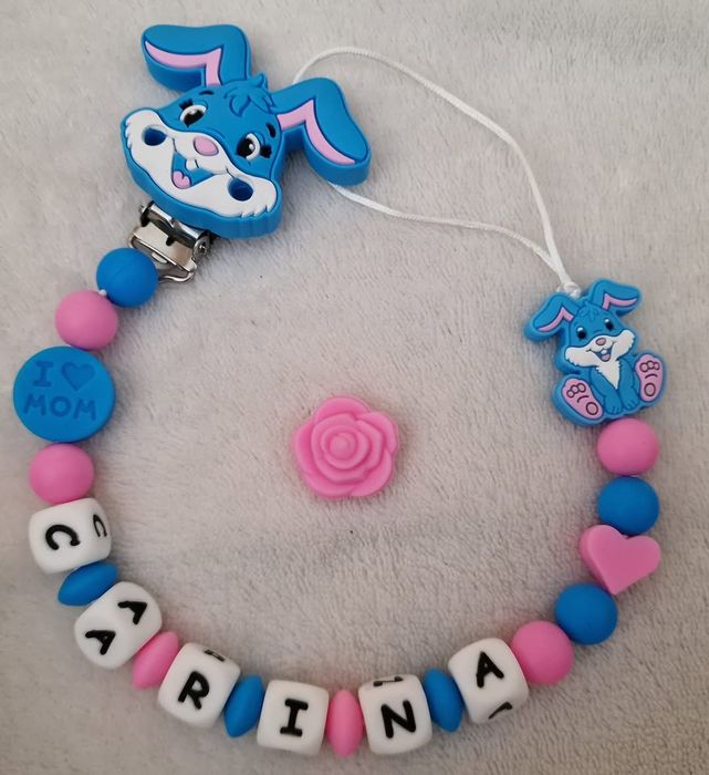 Lănțișor personalizat pentru suzeta