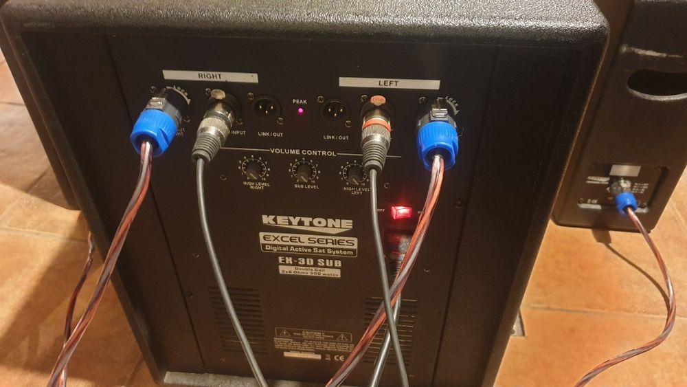 Boxe basi activi Mackie Srm1801 18toli 500w/2.1 Keytone