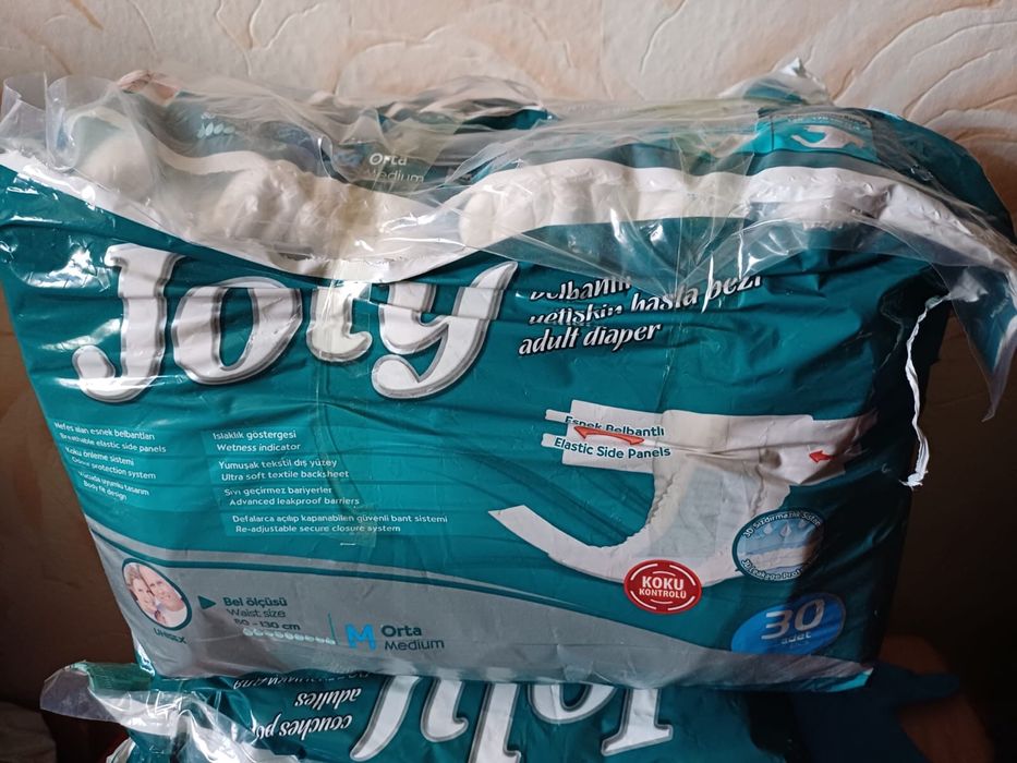 Памперсы Joly для взрослых размер 2 и 3