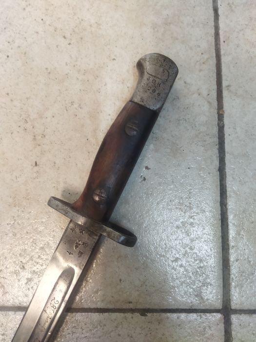 Щик за пушка  SHORT MAGAZINE LEE- ENFIELD  1907 г.трофеен