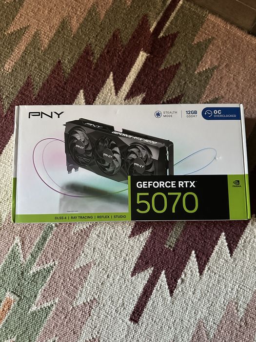 Новая PNY RTX 5070 12GB