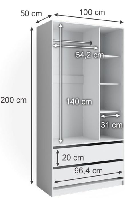 Отворен гардероб Vicco 5901