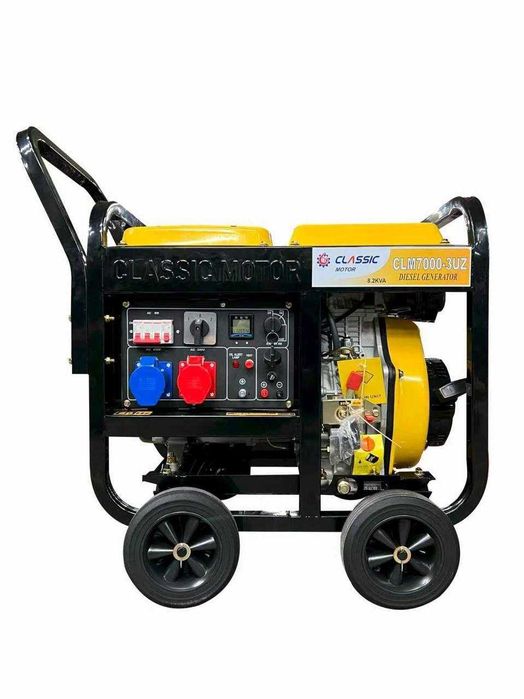 generator Mega Chegirma classic CLM 7000-3 UZ   380/220 volt 8.3kwa
