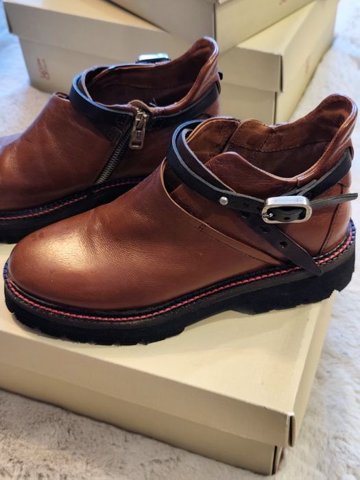 Ghete dama piele Italia A.S. 98