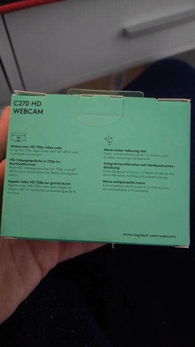 Cameră web sigilata ! Logitech c270