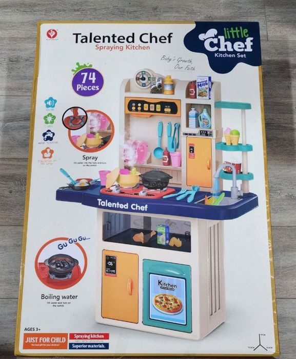 Высокая  Игровая Кухня 97 см 74 предмета