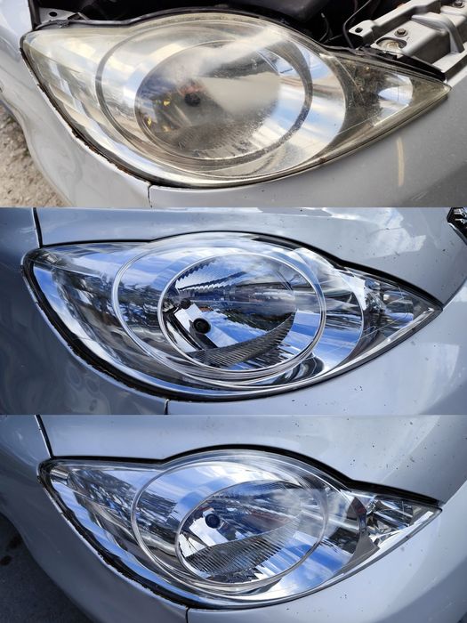 Полиране на фарове и автомобили