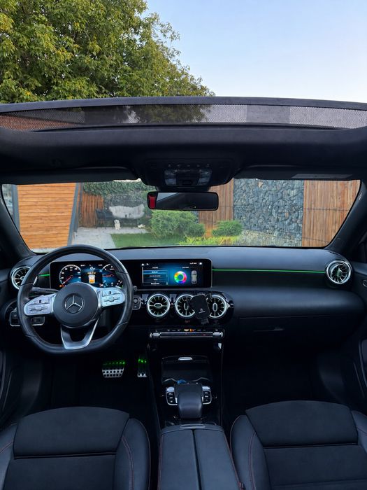 Mercedes A180 AMG , RAR  efectuat , lumini ambinentale , pano