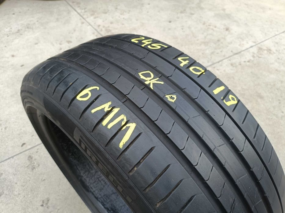O anvelopa vara 245 40 19 pirelli p zero pz4 profil de 6 mm