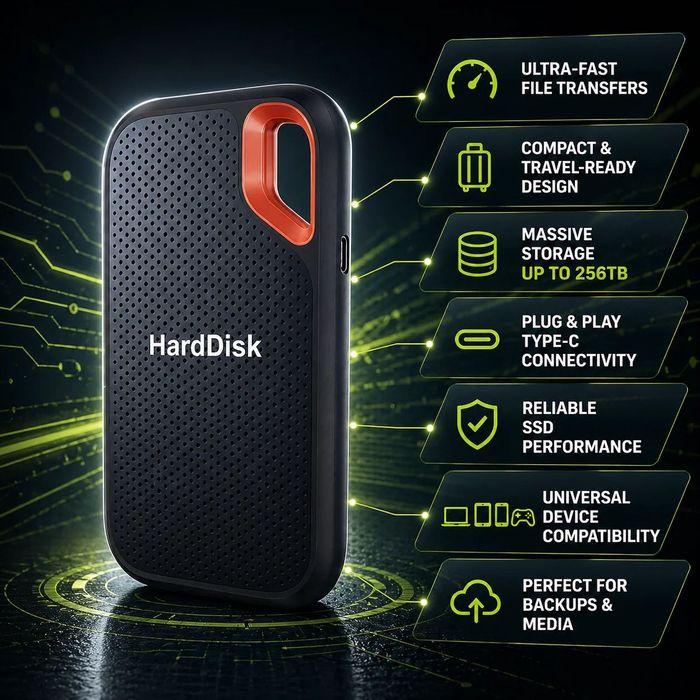ХАРД ДИСК 2TB HardDisk Extreme Pro Portable M.2