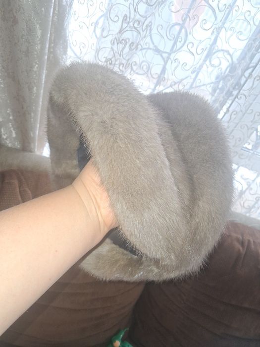 Продам шапку натуральный мех