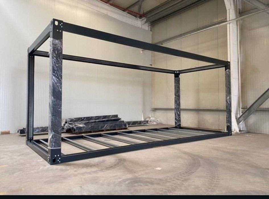 Cadre container birou schelet cadru metalic din profile zincate