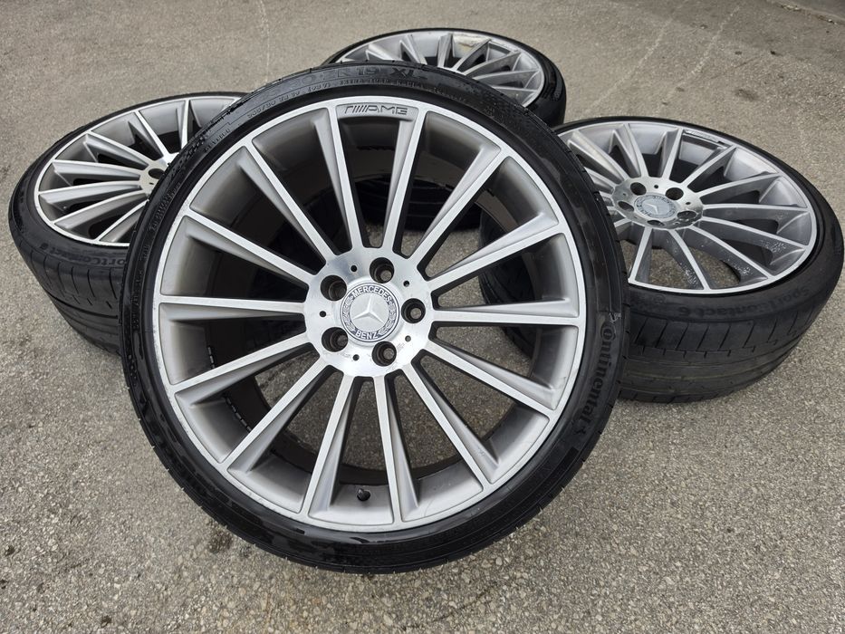 5х112/19 Мерцедес AMG Спорт Пакет с гуми 5x112/19 Mercedes