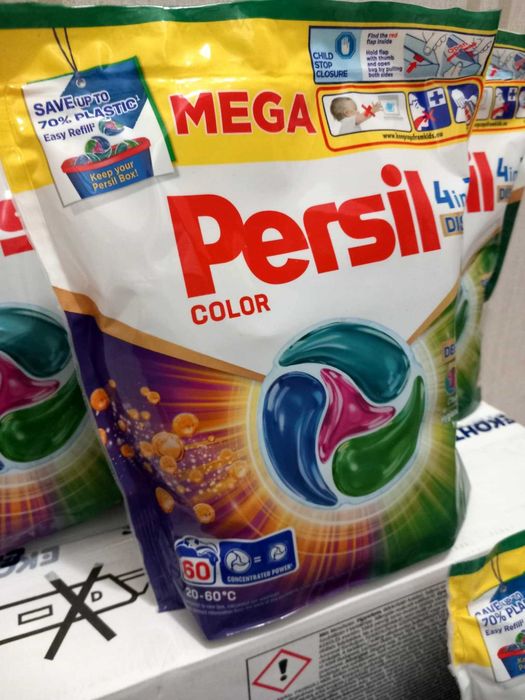 Капсули за пране Persil 4in1 Deep Clean, 60 пранета