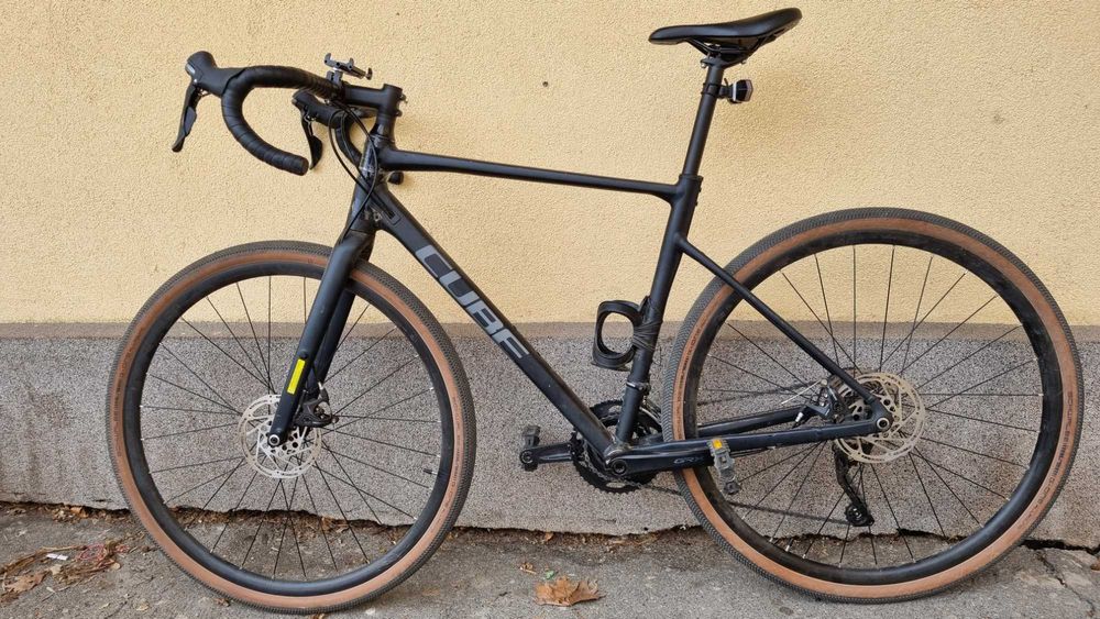 Гравел велосипед Cube Nuroad Pro 2024 metalblack´n´grey