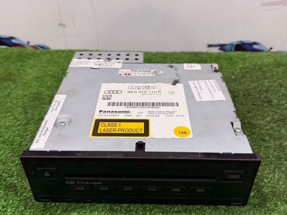 Radio cd multimedia 2009 audi a6 e se sedan 2.0 diesel cod oem 4e0035652ex 4e0910110k 4e00351