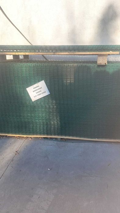 Plasa/ panou bordurat /TEAVA/ STALP 3.5-4.9MM/Zincat /Verde/Gri