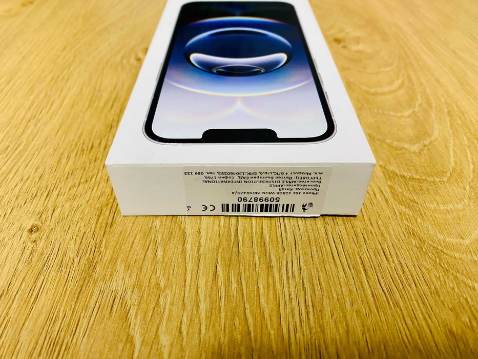 ЧИСТО НОВ !!! Apple iPhone 16e, 128GB, 5G, Black