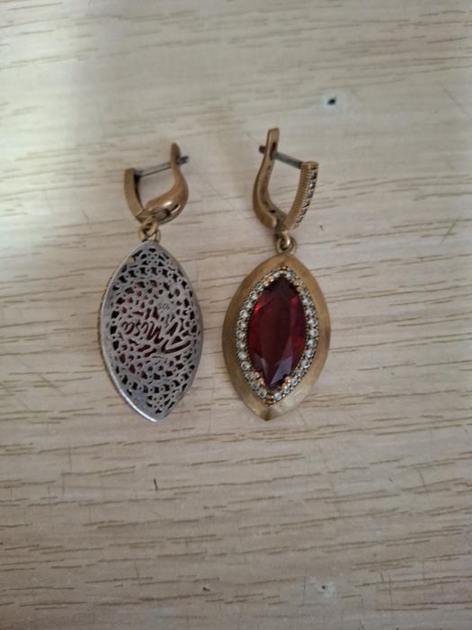 Серьги серебро ,