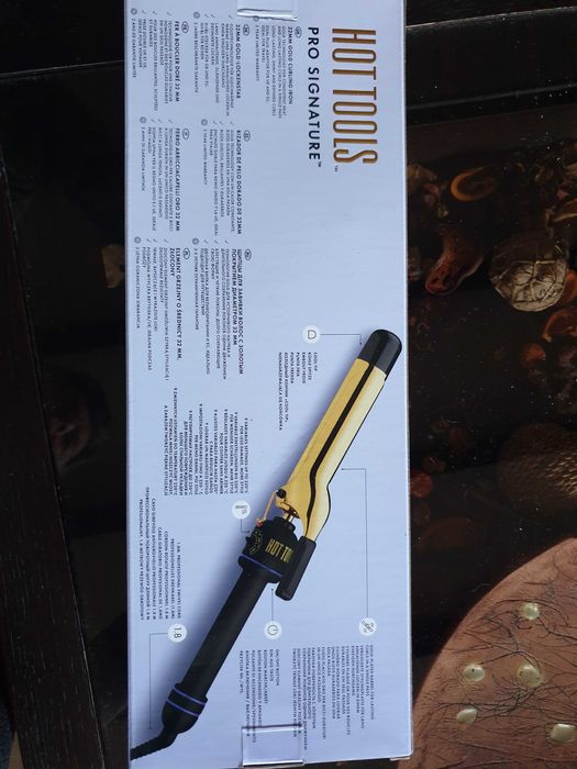 Професионална маша за коса Hot Tools Gold, позлатена