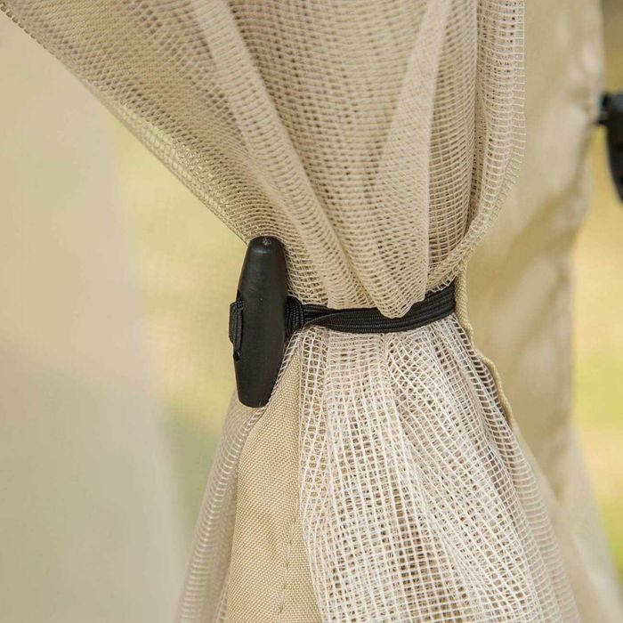 Луксозна Градинска Шатра с мрежа против насекоми тента 3.36x3.36 м.