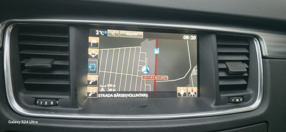 Ecran navigație Peugeot RXH 508 2015 cu tach