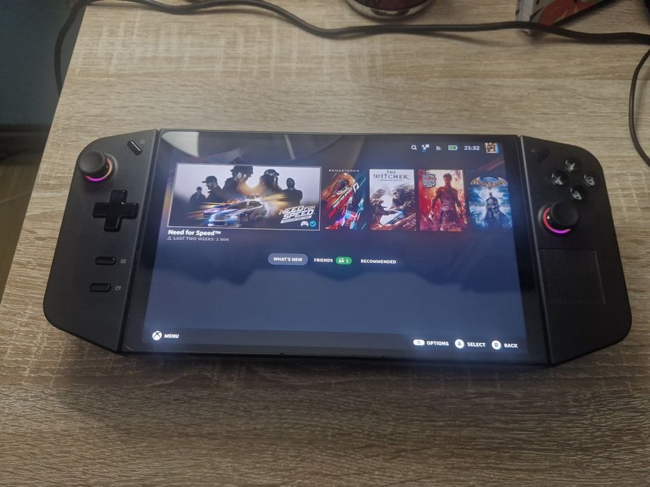 Legion go cu Steam Os