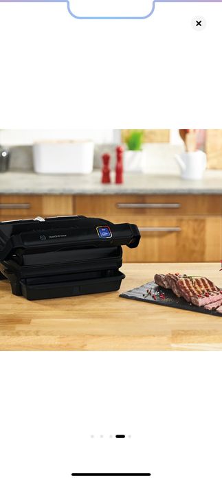 Gratar electric Tefal OptiGrill Elite 2000 W, 12 programe automate