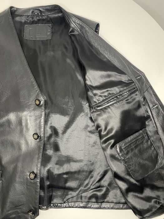 Vesta piele naturala 54