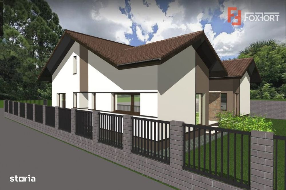 Teren intravilan pretabil constructii, autorizatie + fundatie, Giarmat