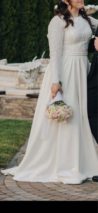 Rochie mireasa, marimea M-L