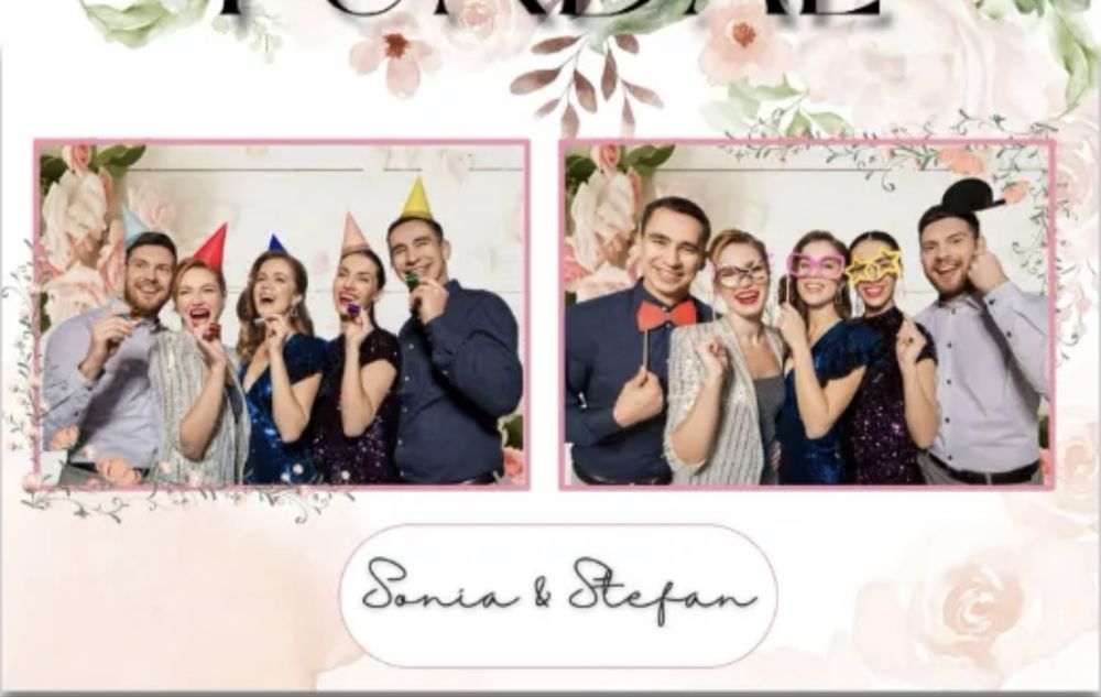 Cabina Foto Premiun pentru Evenimente in Bucuresti/De la 800 lei/Print