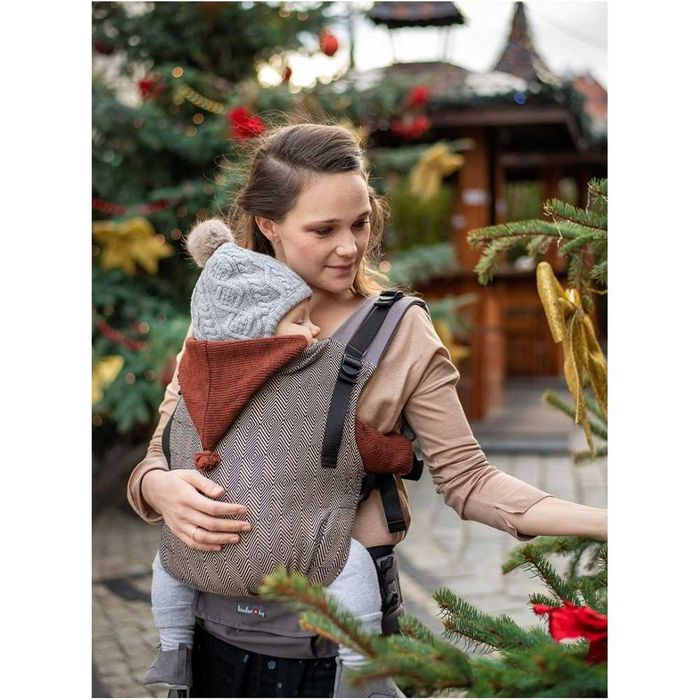 4+ месеца | Eргономична раница KinderHop MultiGrow - Diamond Mystic