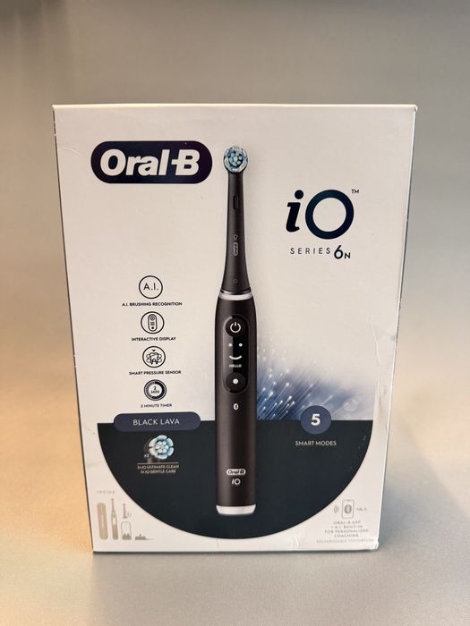 Periuta Oral-B iO series 6N black lava + husa, NOUA
