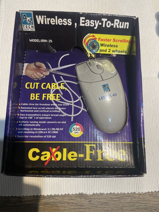 Mouse A4TECH, model:IRW-25