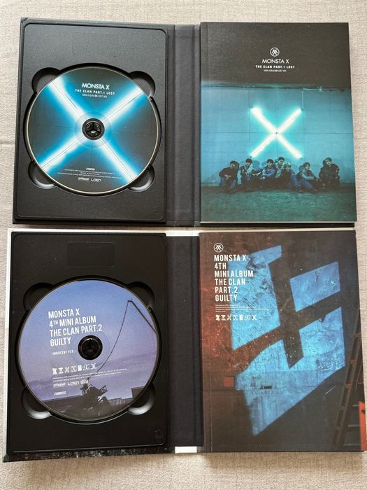 Комплект албуми на Monsta X (6 бр.)