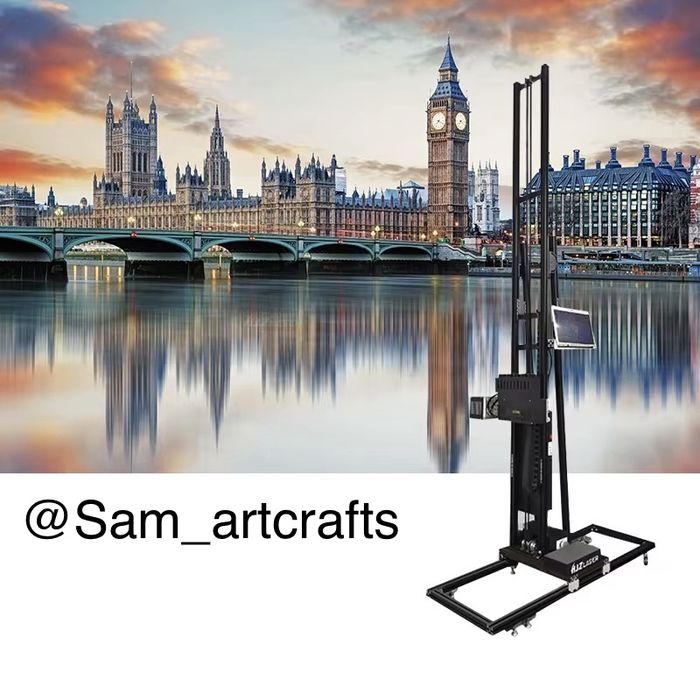 Devorga rasm chizish xizmati 3D robot rassom