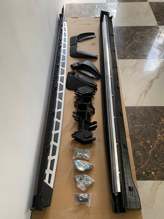 Подножки на Hyundai Santa Fe