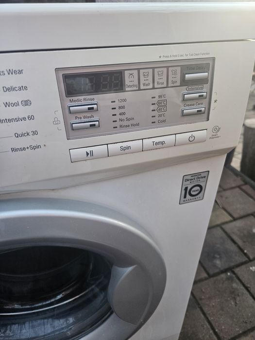 Mașină de spălat LG defectă cu motor funcțional