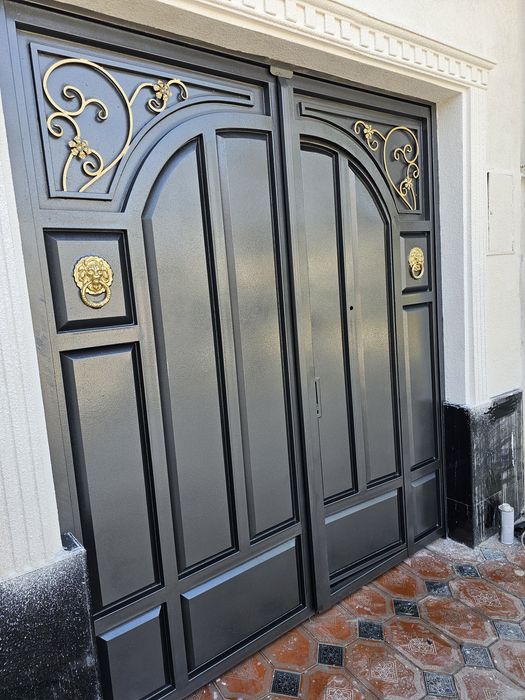 Краска ворота, переделка краска