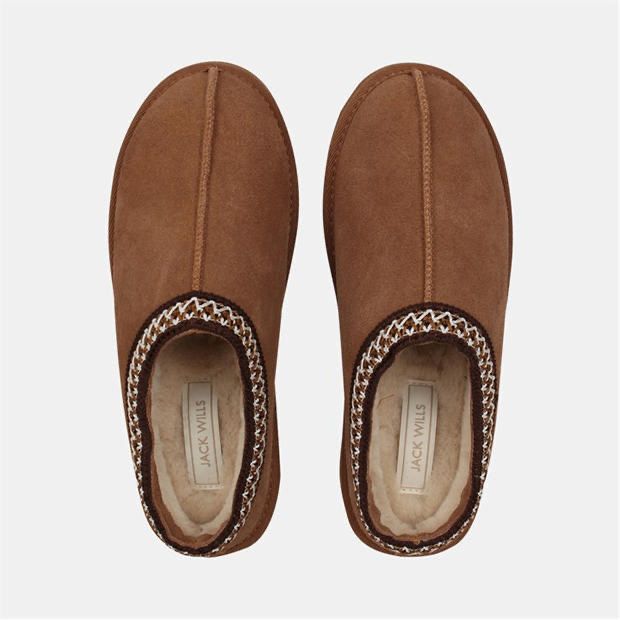 Papuci din piele intoarsa Jack Wills