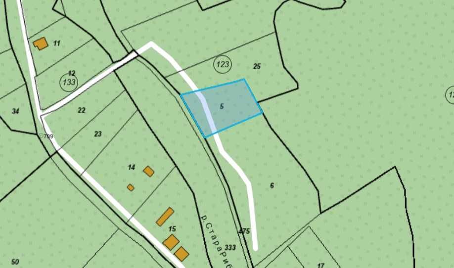 Продава се Парцел в с. Рибарица, Област Ловеч - 1291 кв.м за 40 €/кв.м - Снимка #5