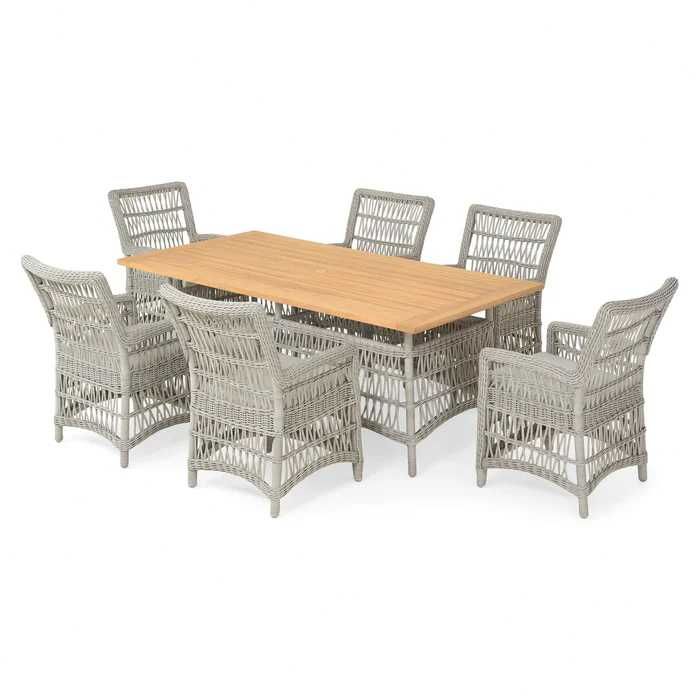 Set mobilier gradina/terasa 6 fotolii/scaune si masa HENDERSON