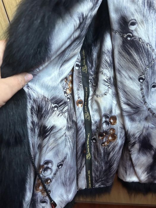 Vesta de dama , Casa de blanuri Mg , Blana Naturala