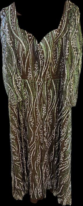 Rochie verde de seara