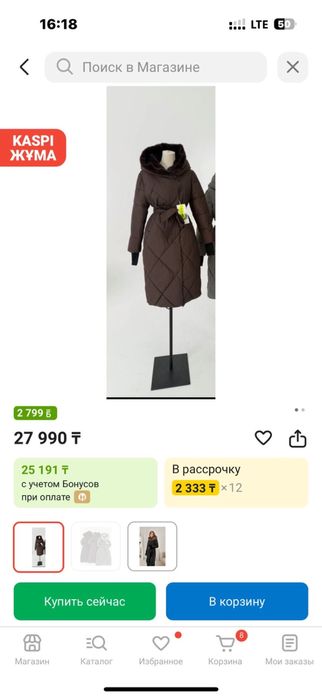 Зимняя куртка.