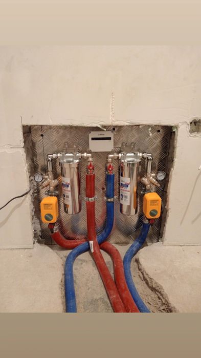 Установка системы протечки Нептун смарт