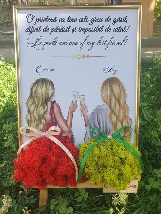 Tablouri aniversare, educatoare, mama, prietene, nași, etc